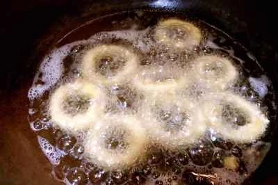 黄金イカリングの作り方：4