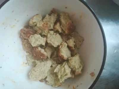 牛肉風味の野菜チキンとネギ炒めの作り方：2