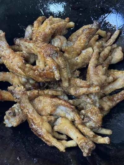 虎皮鶏足の作り方：8