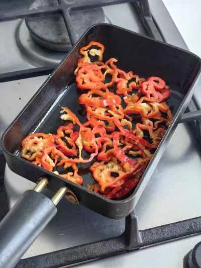 鴨もも肉とオクラのサラダの作り方：5