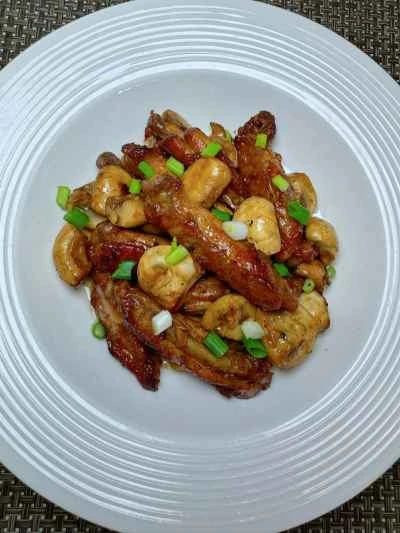 ハニーグレーズマッシュルームチキンウィングのレシピ手順：13