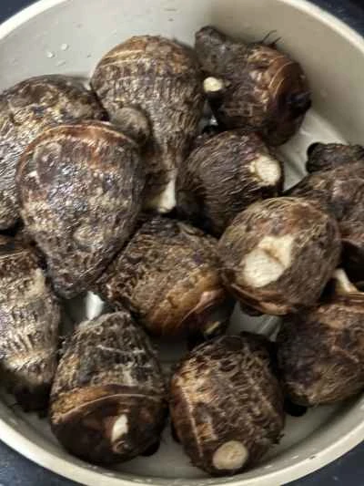 タロイモと牛肉の作り方：2