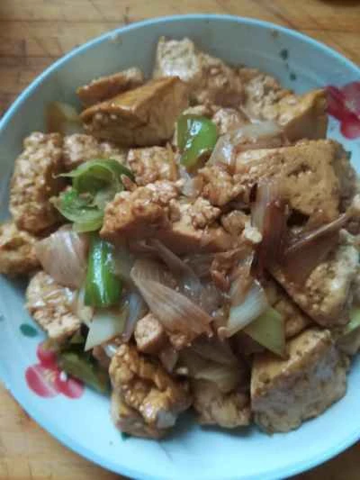 ネギ入り豆腐の煮込みの作り方：13