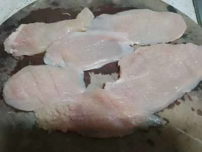 フライドチキンカツの作り方：1