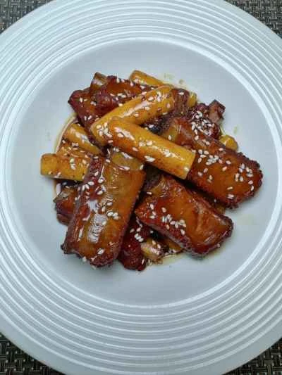 コーラリブライスケーキのレシピ手順：12