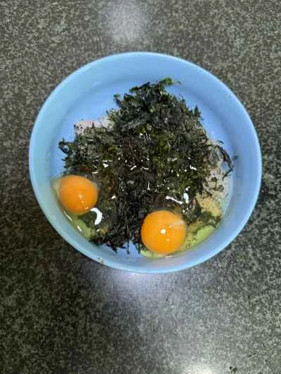 海藻とイカのケーキの作り方：5