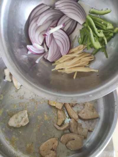 豚レバー炒めの作り方：5