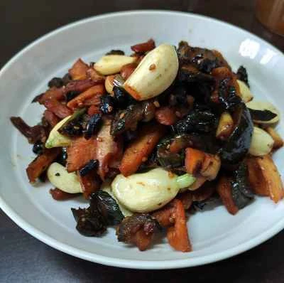 ニンニク八宝野菜レシピ