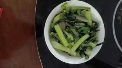 赤い菜の花の芽炒めのレシピ