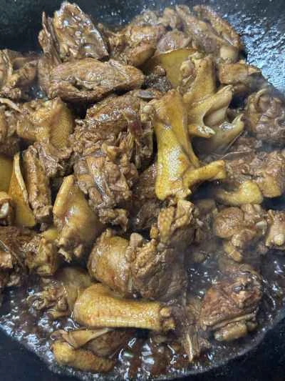 鴨肉とたけのこの煮込みの作り方：7