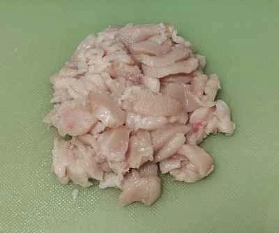 手作りチキンミートボールの作り方：1