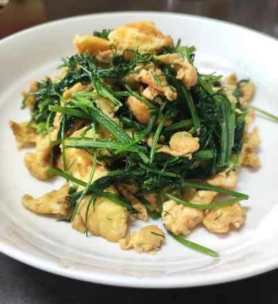 フェンネルとスクランブルエッグの作り方：7