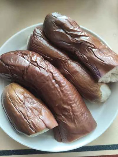 千切りナスのゴマソース和えの作り方:2