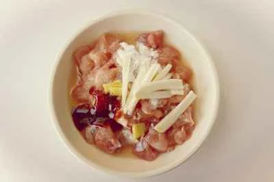 かぼちゃ入り蒸し鶏もも肉のレシピ手順：3