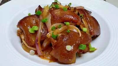 豚足の乾燥鍋の作り方：15