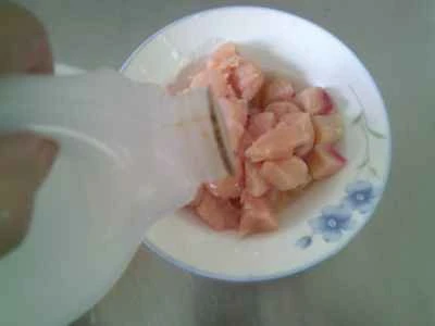 きのこと鶏胸肉の炒め物の作り方：4