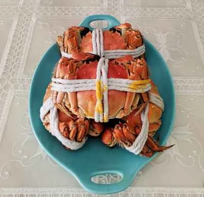 蒸し毛ガニのレシピ手順：5