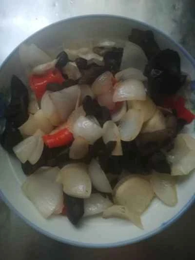 きくらげと玉ねぎの炒め物の作り方：8