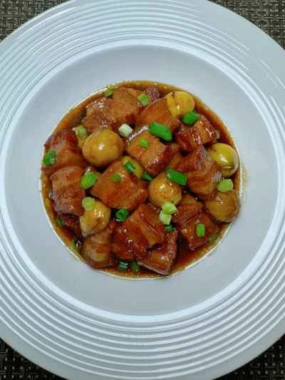 栗入り豚バラ肉の煮込み レシピ手順：13