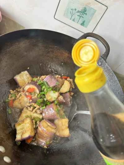 家庭風ナス炒めのレシピ手順：16