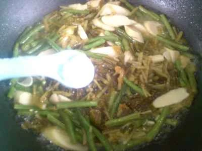 豆とたけのこの漬物の作り方：12