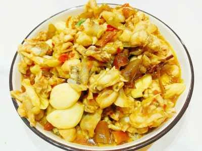 ピクルスにしたウシガエルの唐辛子漬けの作り方：12