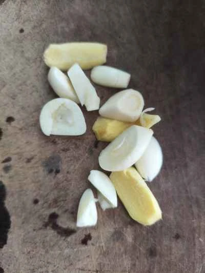 春野菜を使った薄切り肉の作り方：2