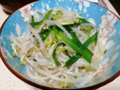 ニラともやし炒めの作り方：5