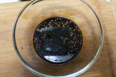 塩漬けカラシナを使った豚バラ肉の煮込みの作り方：9