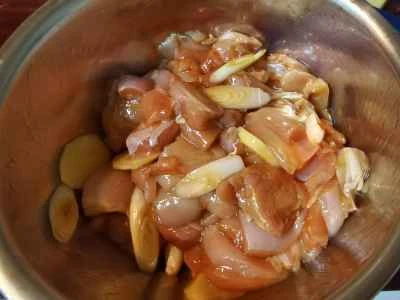 スパイシーチキンの作り方：3