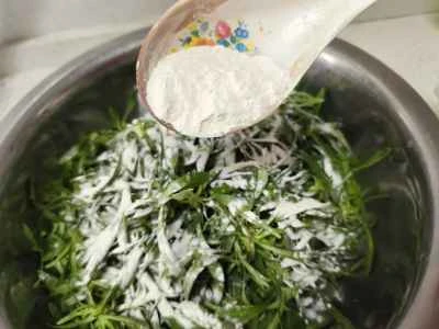 野菜入り蒸し麺 レシピ手順：9