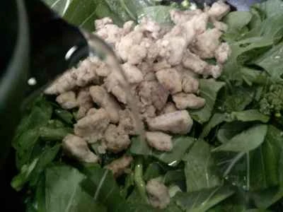 豚皮と菜種炒めの作り方：5