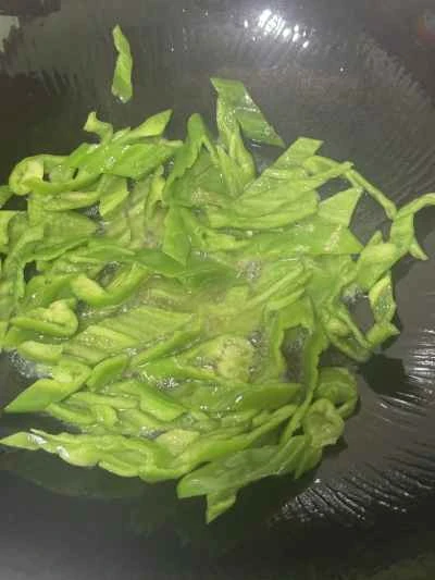 ピーマンとアサリの炒め物の作り方：5