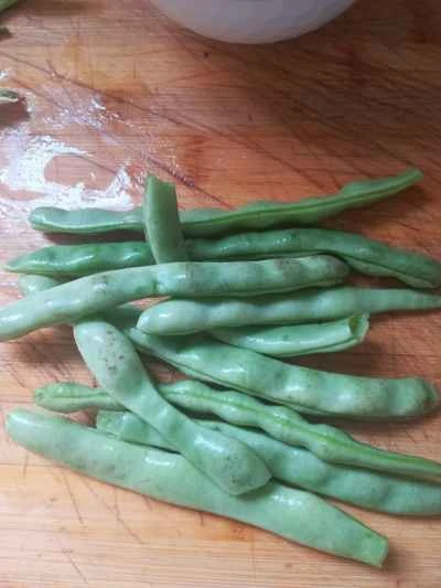 豚肉とインゲンの炒め物の作り方:1