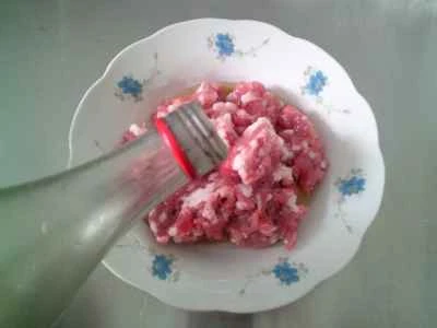 乾燥タケノコと野菜を詰めた蒸しグルテンの作り方：4