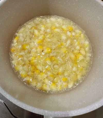 塩コショウコーンの作り方：4