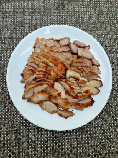 サテソースで炒めた豚バラ肉の作り方：9