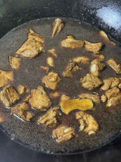 アワビ入り豚スペアリブの煮込みの作り方：6