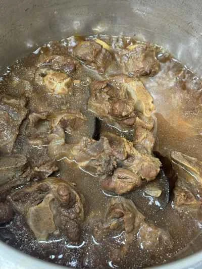 栗入り牛テールの煮込み レシピ手順: 11