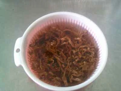 千切りキャベツと枝豆の炒め物の作り方：3