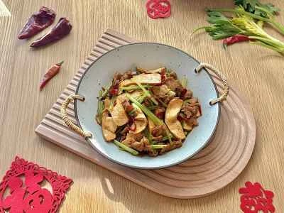 干し豆腐の炒め物レシピ