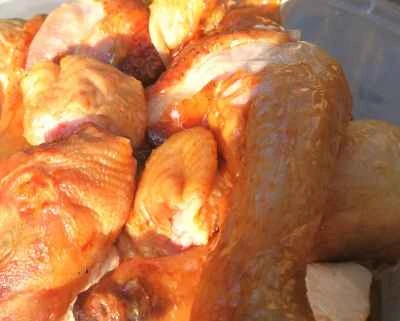 土鍋フルーツウッド炭火焼きチキンの作り方：2