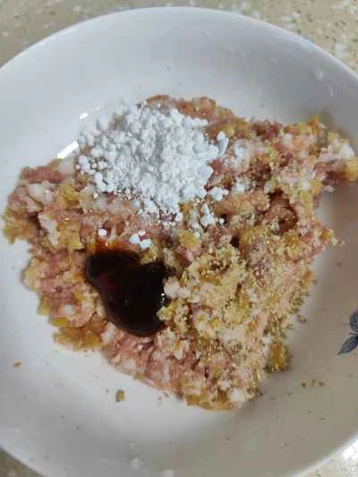 保存野菜を使った蒸し豚パテの作り方：5