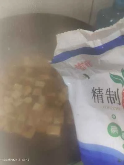 麻婆豆腐のレシピ手順：10