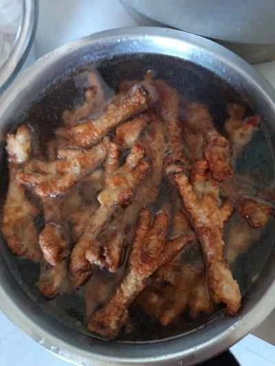 鶏足の煮込みレシピ