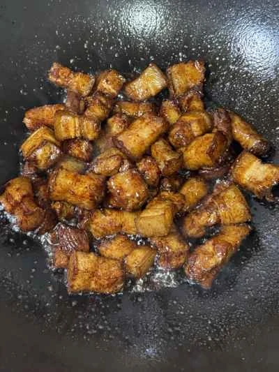 塩漬けカラシナ入り蒸し豚バラ肉の作り方：6