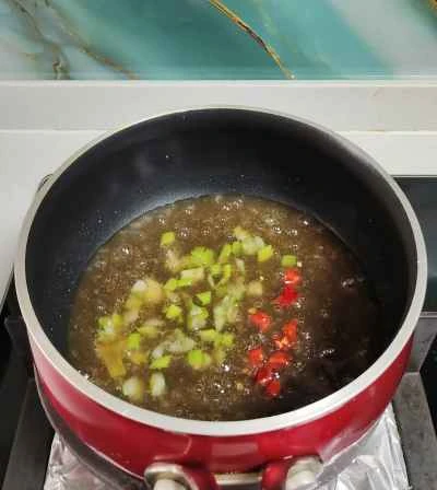 エビ団子と魚の切り身を作る手順：8