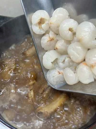 ライチポークリブの作り方：12