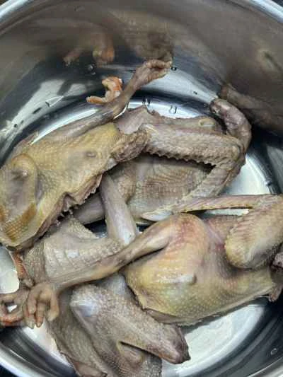 アメリカニンジン入りハトの煮込みの作り方：1