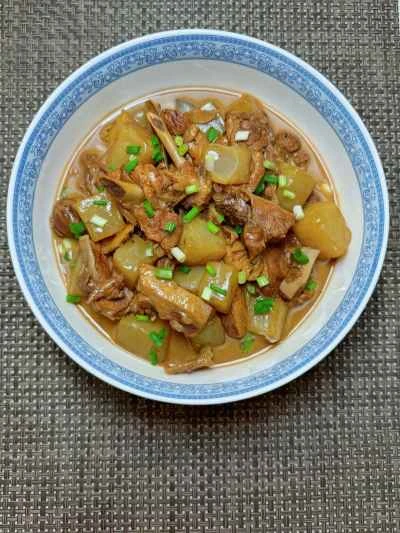 こんにゃく入り鴨肉の煮込みの作り方：14